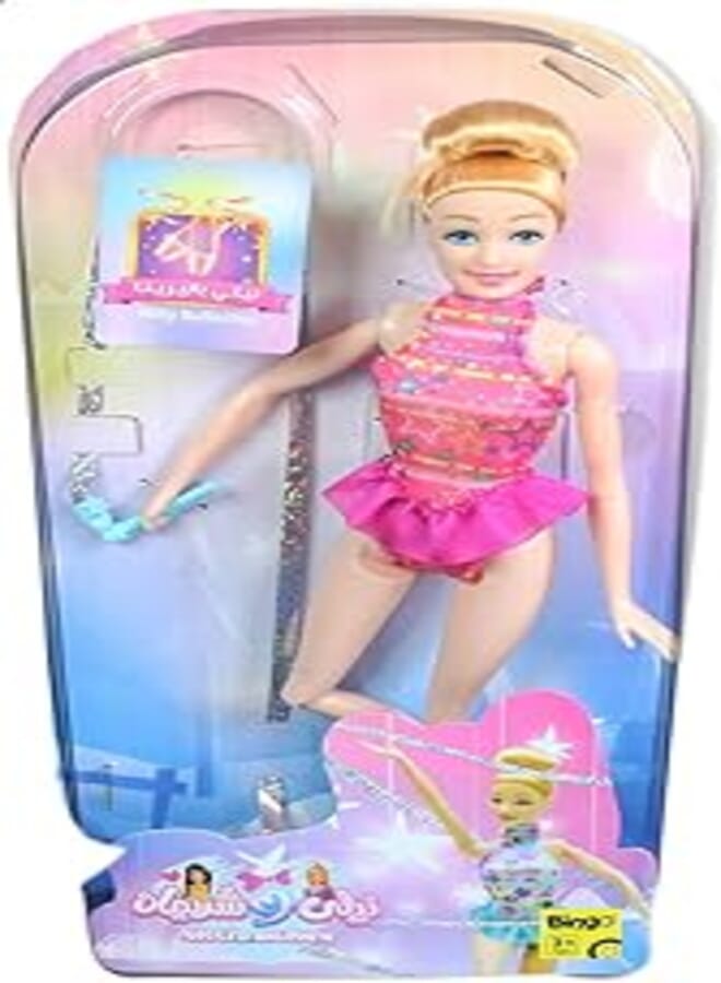 Bingo HK-9856-BD Nilly And Sherihan Ballerina Doll - Multi Color