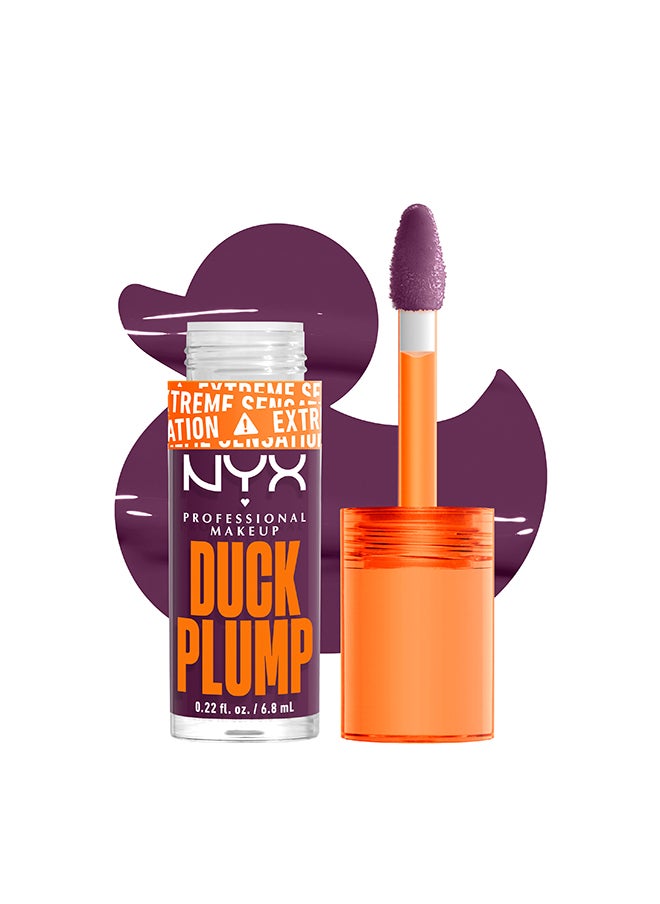 NYX PROFESSIONAL MAKEUP - Duck Plump Lip Plumping Lacquer - Pure Plum-P - Image 1
