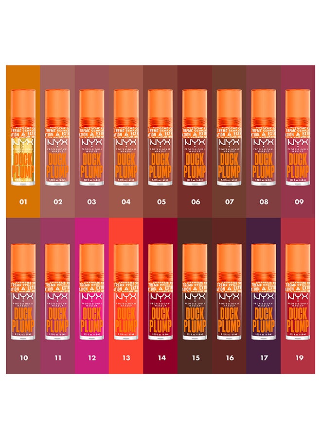 NYX PROFESSIONAL MAKEUP - Duck Plump Lip Plumping Lacquer - Pure Plum-P - Image 1