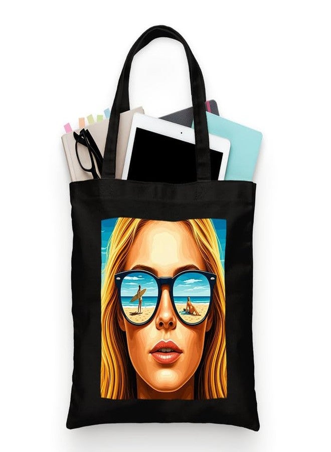 PrintingZone Printed Tote Bag For Women| Designer Canvas Printed Tote Bag for Women for Office & College - Image 1