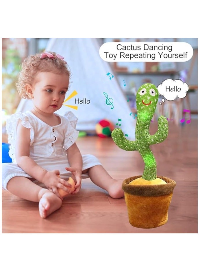 Bear Dancing CactUS Toys, Recording CactUS, Singing CactUS Toy, Talking CactUS PlUSh Toy For Home Decoration And Children Playing, Best CactUS Gift For Your Baby Including 120 MUSic  - Image 2