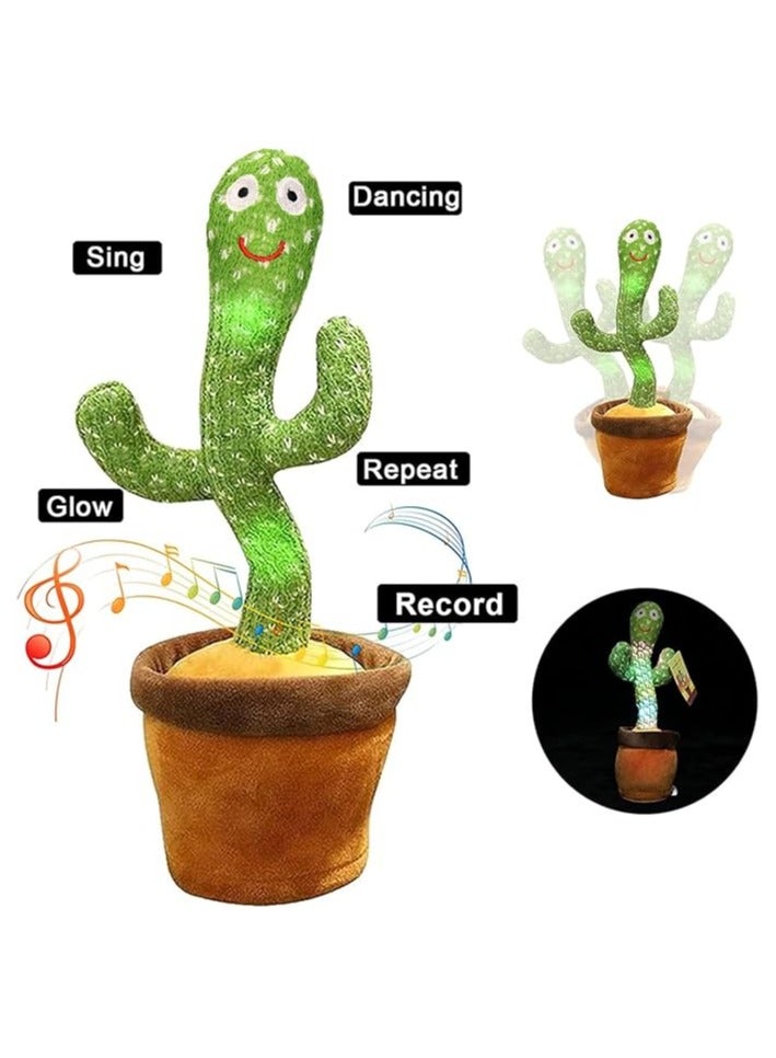Bear Dancing CactUS Toys, Recording CactUS, Singing CactUS Toy, Talking CactUS PlUSh Toy For Home Decoration And Children Playing, Best CactUS Gift For Your Baby Including 120 MUSic  - Image 3