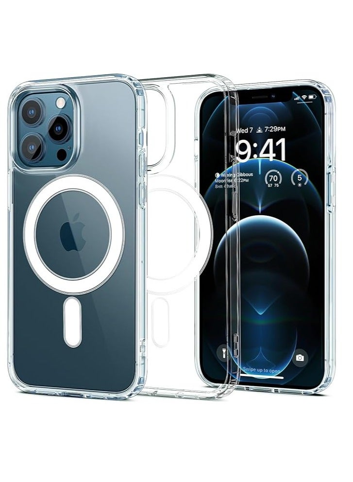 Compatible for iPhone 12 Pro Max Case, Ultra-Thin Shockproof and Anti-Yellow Clear Protective Cover for iPhone 12 Pro Max 6.7inch - Transparent  - Image 1