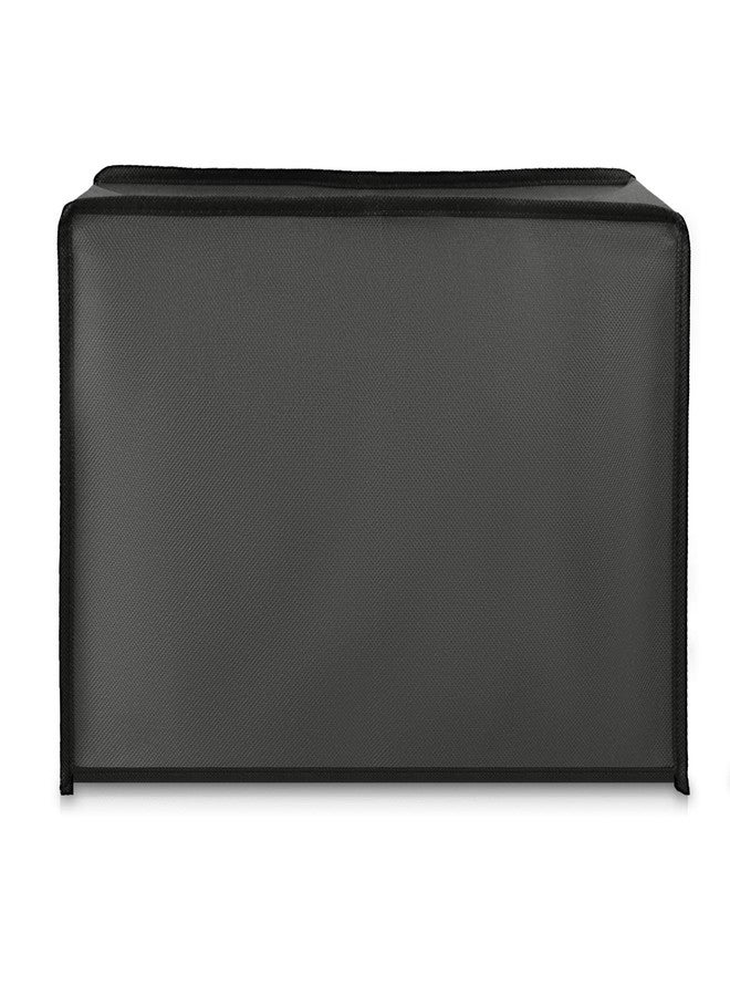 kwmobile Cover Compatible with Nespresso Pixie - Plastic Case for Coffee Maker Machine - Dark Grey - Image 4