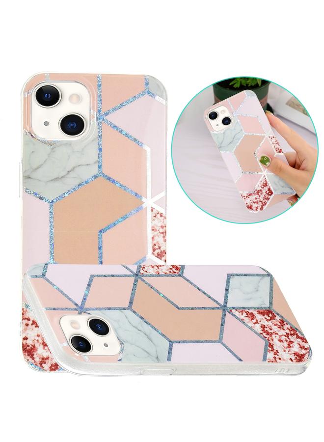 S-TOP Electroplating Soft TPU Phone Case For iPhone 15 Plus - Image 1