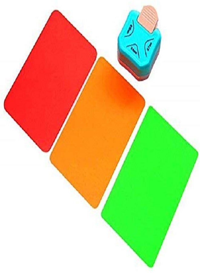 True-Ally 3 in 1 Corner Cutter Punch Size R4mm, R7mm and R10mm Rounder for Paper Craft and Photo Cutter Scrap-Booking Angle Eater - Image 2