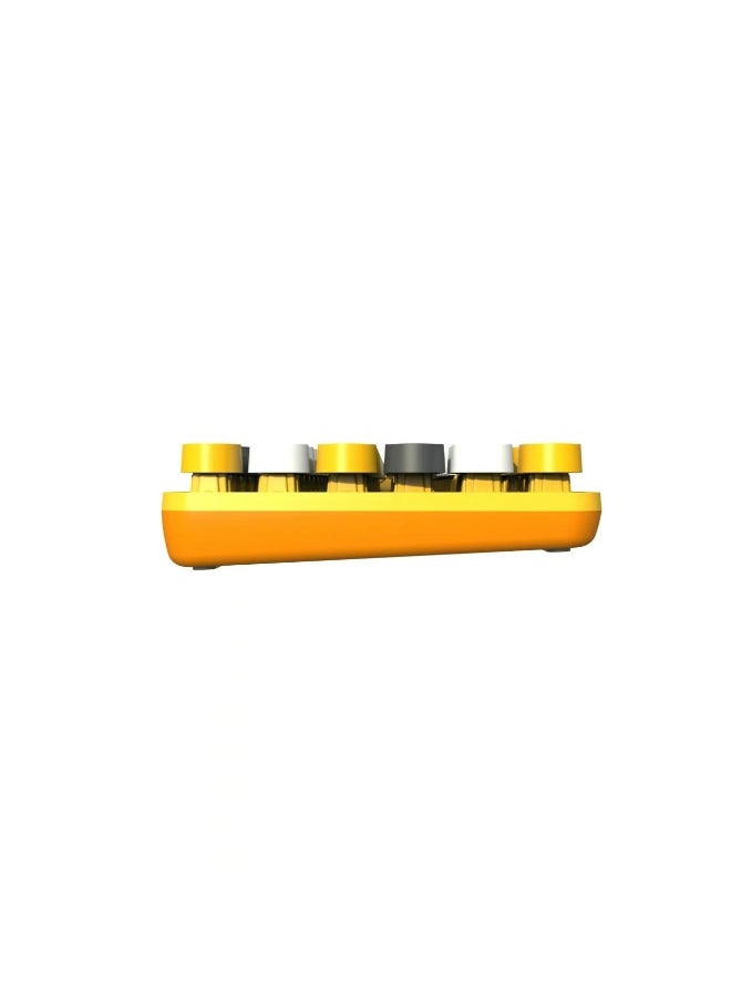 Wireless Keyboard and Mouse WS682 with colorful and attractive design, 84 button modern look, and professional performance, works with dual Bluetooth + 2.4GHz system, supports connection to multiple devices at the same time, requires 2*AAA battery, ideal for computer, laptop, tablet and even mobile