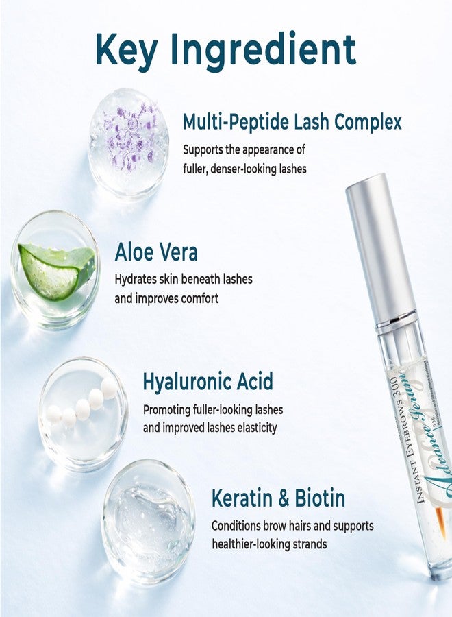 Dr Joe Lab COCOJOJO Instant Lash 300 Advance Serum – Eyelash Growth Serum Peptides Complex, Biotin, Keratin, Hyaluronic Acid, and Aloe Vera – Lash Treatment for Longer, Fuller Lashes – 3ML - Image 2