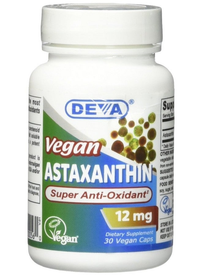 Deva Nutrition Deva Vegan Astaxanthin Veg Capsules 12 Mg 30 Count - Image 2