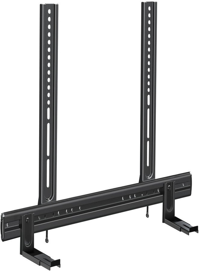 Mounting Dream Soundbar Mount, Heavy Duty Soundbar Wall Mount for Sound Bars with Holes/Without Holes Up to 26.5 LBS, Soundbar Bracket Height Adjust, No-Slip Base Holder Extends 3.44”-6.06”, MD5428 - Image 1