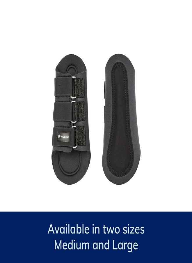 SmartEquine Neoprene Splint Boots for Horses | Premium Leg Protection and Support Boot for Equine Comfort | Durable, Flexible Horse Support Boots for Enhanced Performance and Safety (Large (L)) - Image 4