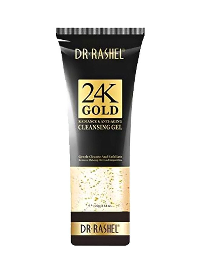 DR. RASHEL 24K Radiance & Anti-Aging Cleansing Gel Gold 100grams - Image 1