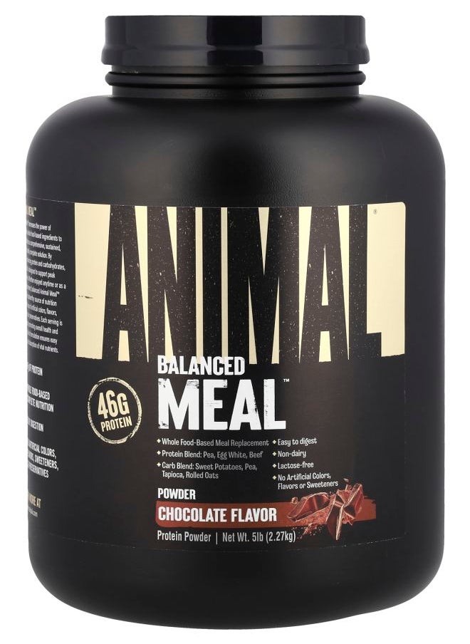 ANIMAL Balanced Meal™ Protein Powder Chocolate 5 lbs (2.27 kg) 