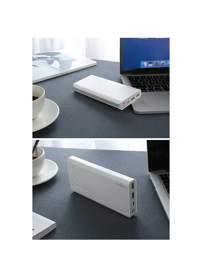 ROMOSS Sense 6+ Power Bank With PD3.0 Two-way Fast Charging External Battery Portable Charge 20000mAh