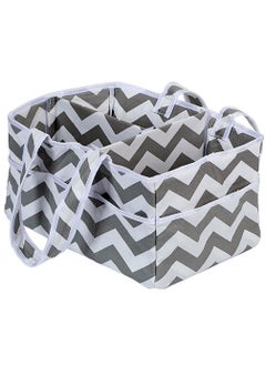 Y&D Baby Diaper Caddy - Nursery Storage Bin and Car Organizer for Diapers Wipes  - Image 3