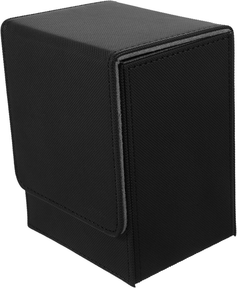 Playing Card Organizer Box Durable Pu Storage Case for Game Cards Scratch-Resistant Design for Collectors and Gamers - Image 1