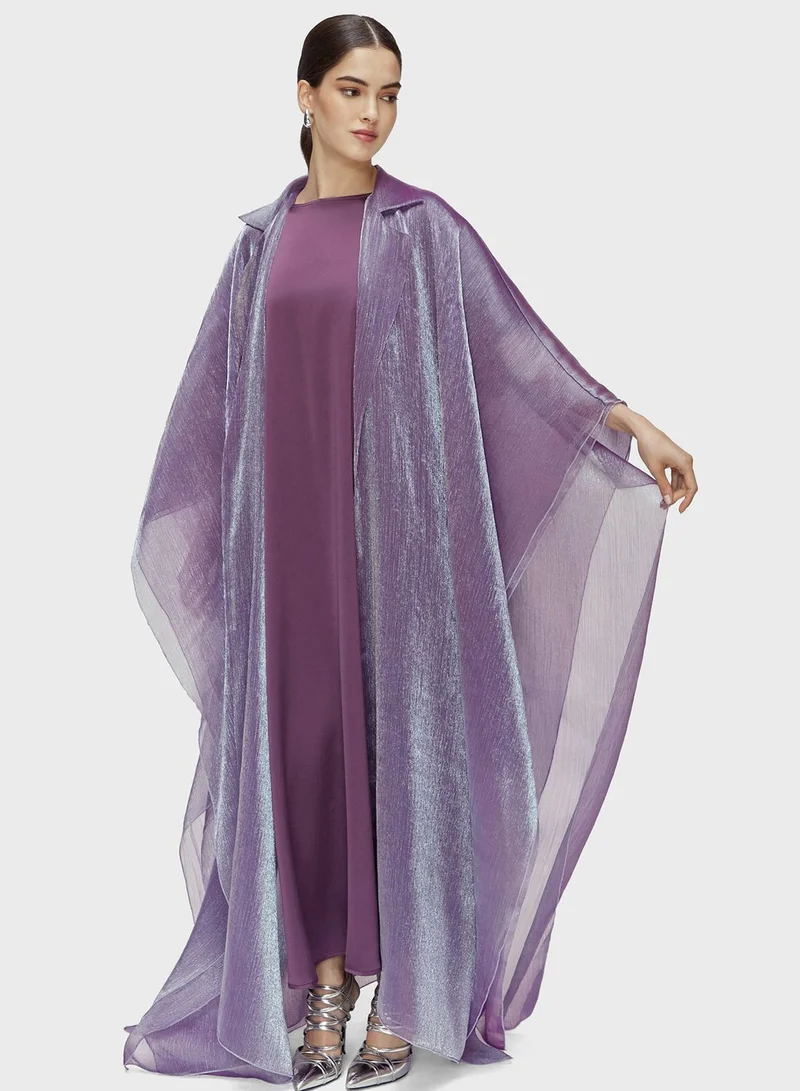 CHASE Cape Sleeve Mesh Kaftan