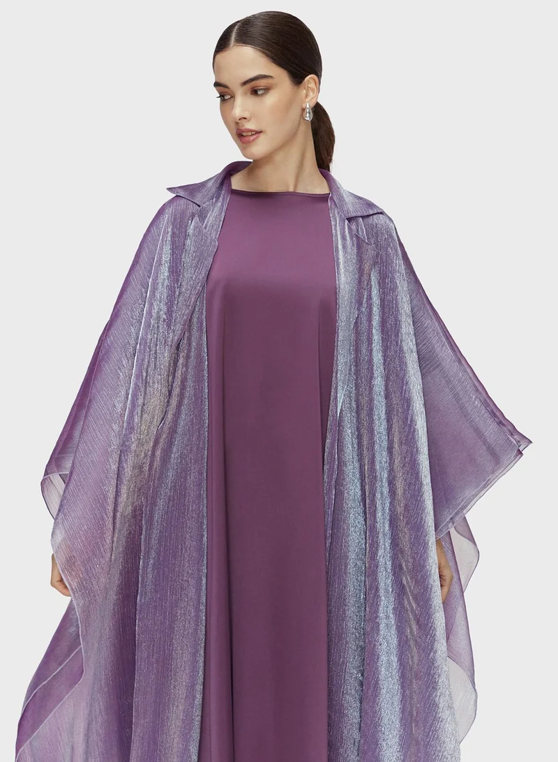 CHASE Cape Sleeve Mesh Kaftan