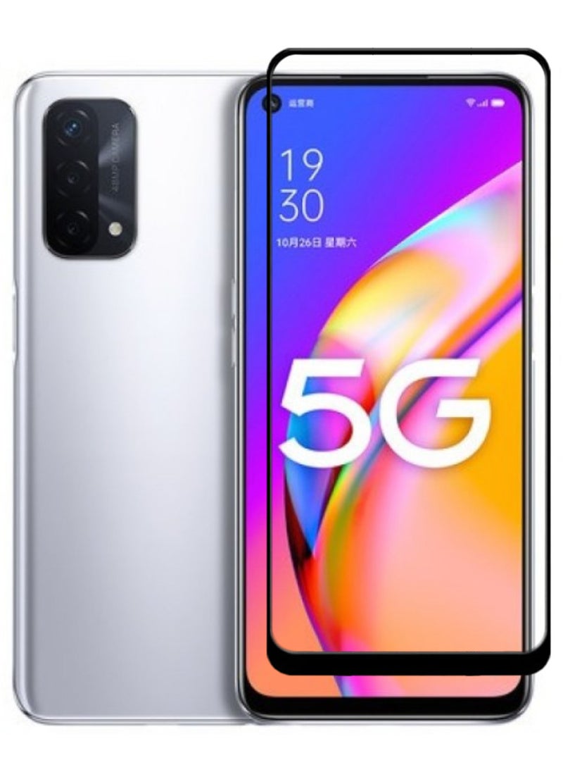 ACLIX Antistatic ESD Dustproof Premium Quality High Definition Tempered Glass Screen Protector Designed For Oppo A93 5G - Image 1