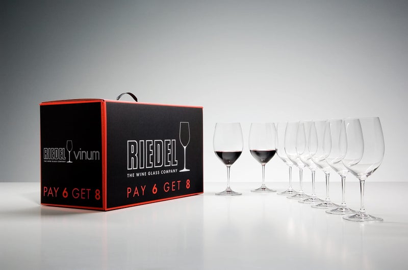 Riedel كؤوس النبيذ ريدل فينوم بوردو/ميرلو/كابيرنيه، ادفع مقابل 6 واحصل على 8، 21.52 أونصة - Image 2