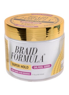 EBIN NEW YORK EBIN NEW YORK Braid Formula Dr. Feel Good Super Hold 11oz | Menthol Infused for Cooling Sensation | Smoothing, High Shine, Long-Lasting Hold | Perfect for Braids, Locs & Twists | No Residue  - Image 1