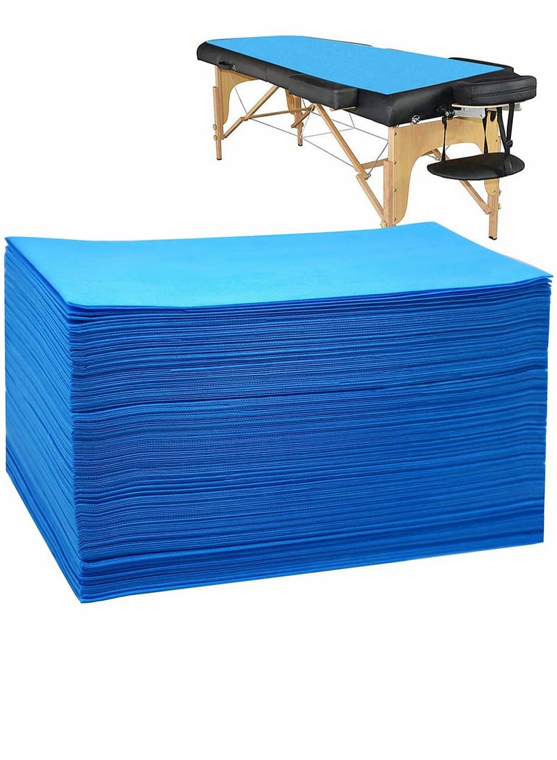Disposable Massage Table Sheets, Non-woven Spa Bed Cover 28x20 cm - Soft and Hygienic Bedding Option for Professional Spa and Massage Therapists.  - Image 1