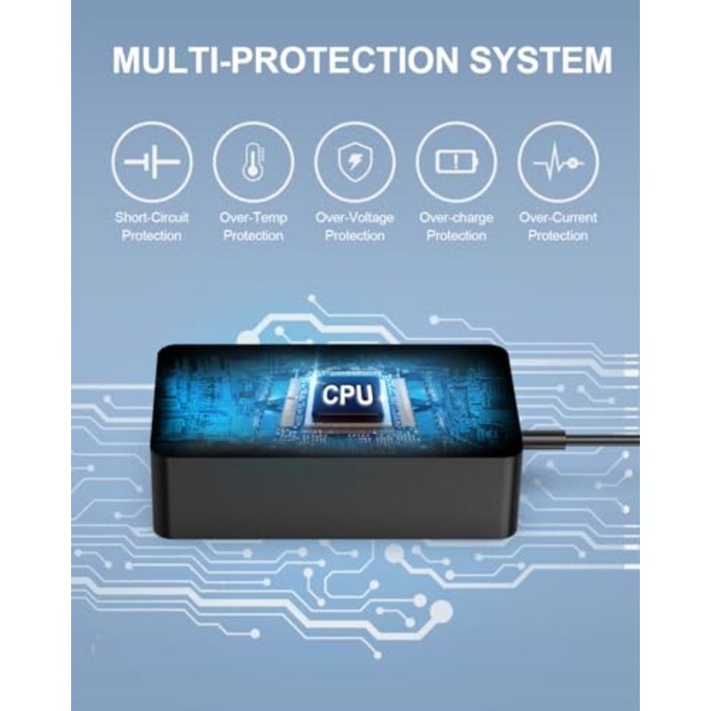 شاحن USB-C بقوة 100 واط لطائرات DJI بدون طيار وملحقاتها: هيكل من سبائك الألومنيوم، أسود، حل شحن سريع مدمج - Image 5