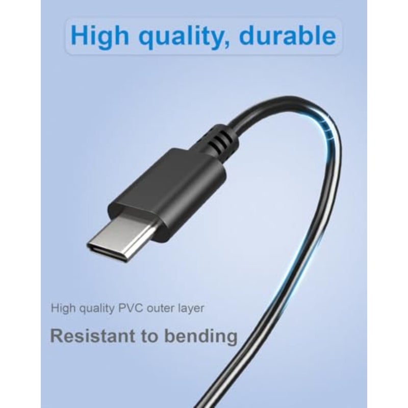 شاحن USB-C بقوة 100 واط لطائرات DJI بدون طيار وملحقاتها: هيكل من سبائك الألومنيوم، أسود، حل شحن سريع مدمج - Image 4