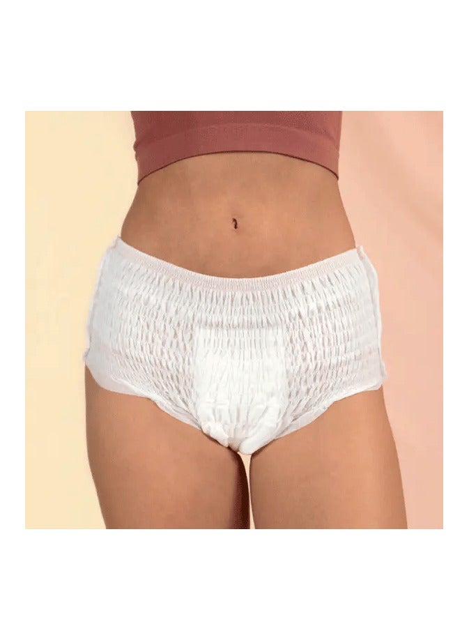 Rael Medium Disposable Period Underwear Organic Cotton 8 Pack for Heavy Flow Days Ultra Leakproof Soft Fit Long Lasting Comfort During Intense Menstrual Days - Image 5