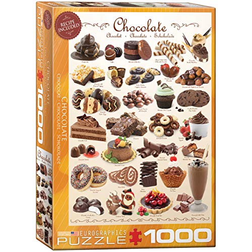 Eurographics Chocolate 1000-Piece Puzzle - Image 1
