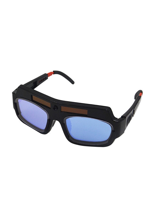 NIBEMINENT Ultraviolet Protective Welding Goggles Black/Blue 17 x 5.5 7cm - Image 1