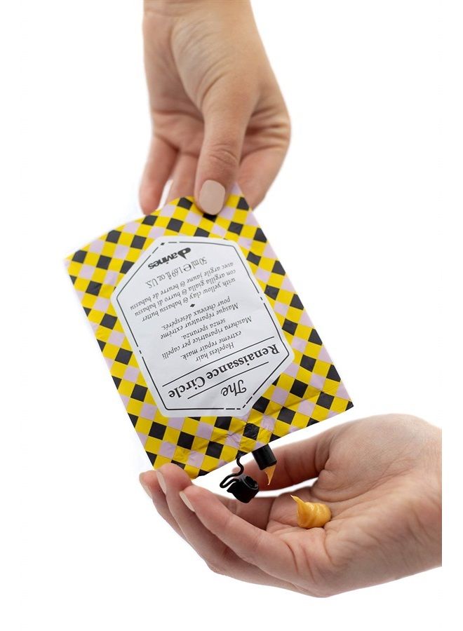 Davines The Renaissance Circle, Restoring And Repairing Mask For Dry And Damaged Hair, Add Shine, Nourishment And Softness, 1.69 fl. oz. - Image 3