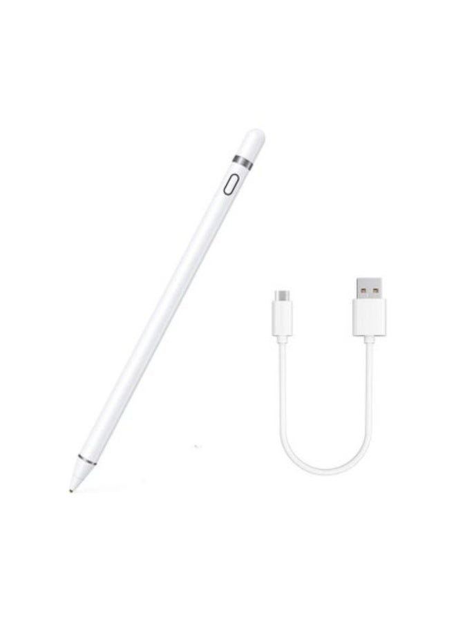 Pen For Apple iPad Stylus Features A Fine Tip Of 1.2mm White - Image 1