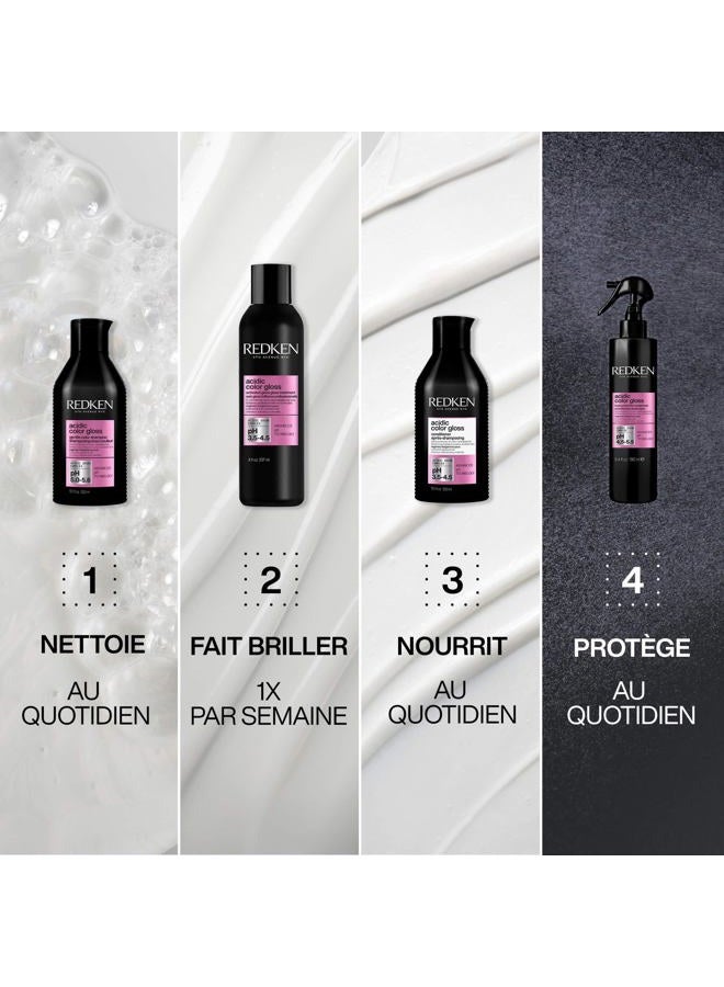 REDKEN بلسم ريدكن الحمضي لتلوين الشعر، حماية اللون، لمعان زجاجي، للشعر المعالج بالألوان، 300 مل - Image 5