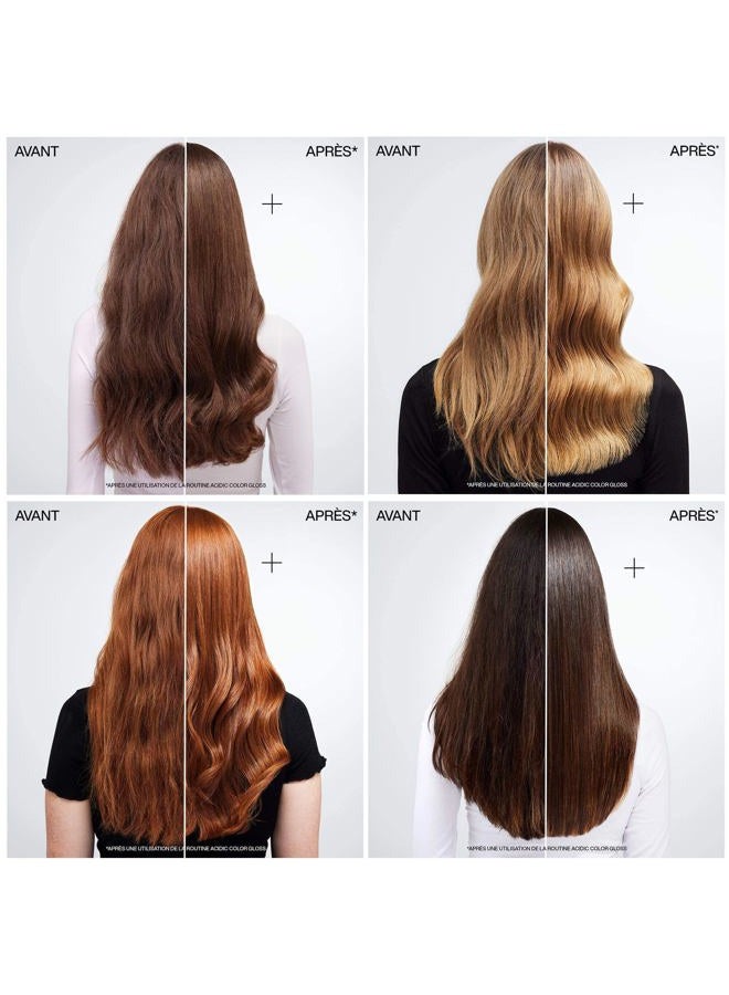 REDKEN بلسم ريدكن الحمضي لتلوين الشعر، حماية اللون، لمعان زجاجي، للشعر المعالج بالألوان، 300 مل - Image 3