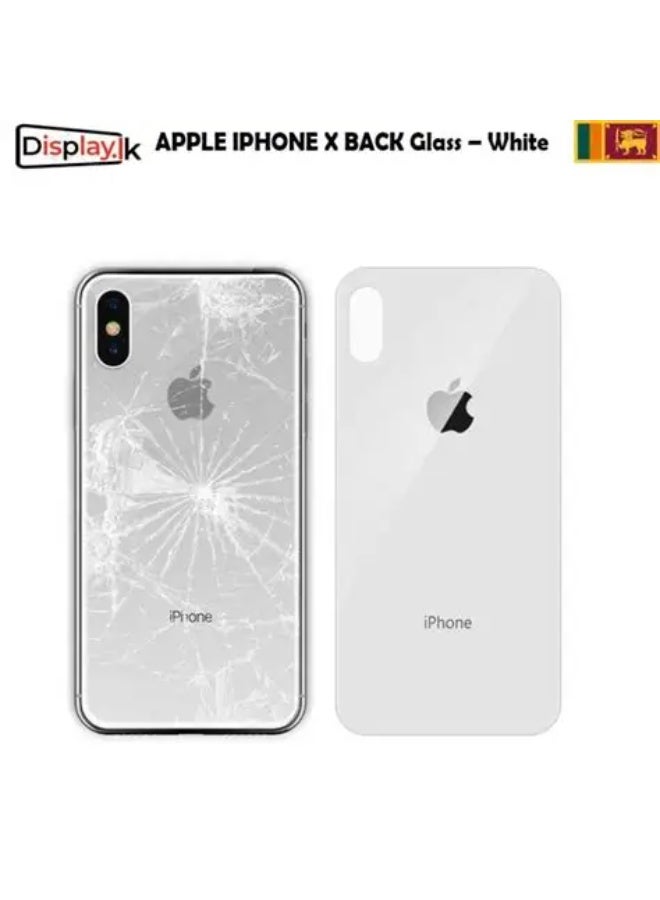 iPhone X Back Door Glass Panel Replacement (High Quality) - Image 3