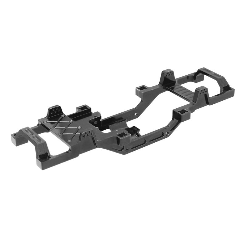 FACCNOY Full Metal Chassis Frame for FMS 124 Power Wagon FCX24 RC Crawler Car Model Upgrade Part Black - Image 3