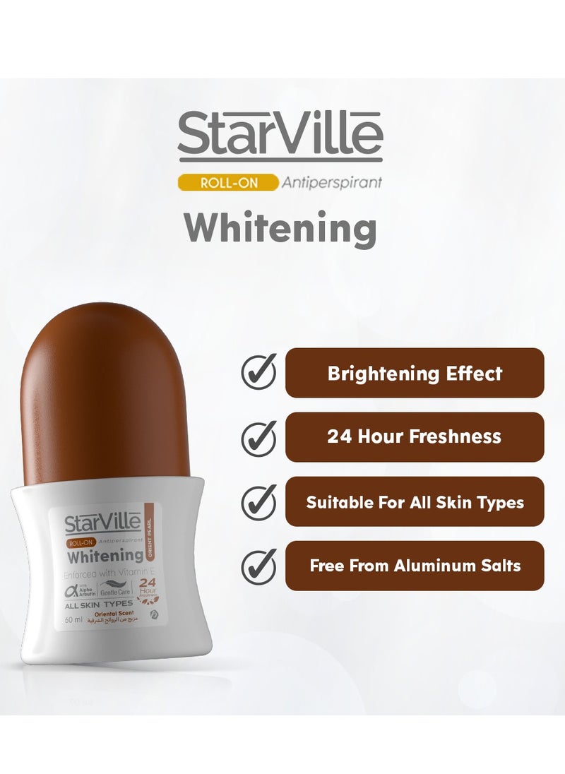 starville Starville Whitening Roll On Orient Pearl Scent 60 ml  - Image 4