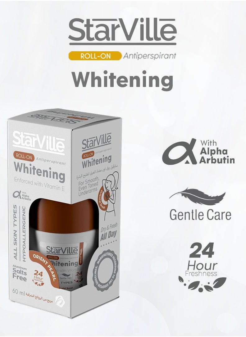 starville Starville Whitening Roll On Orient Pearl Scent 60 ml  - Image 3