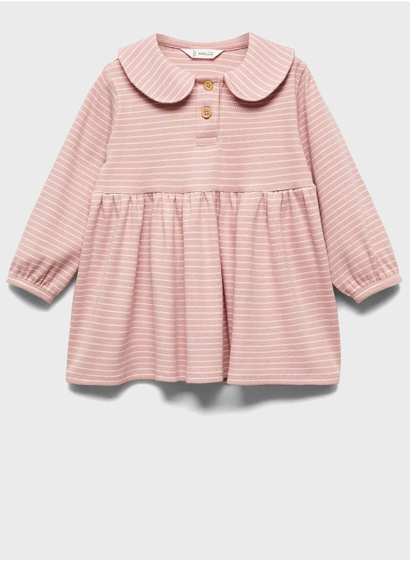 MANGO - Kids Striped Dress - Image 1