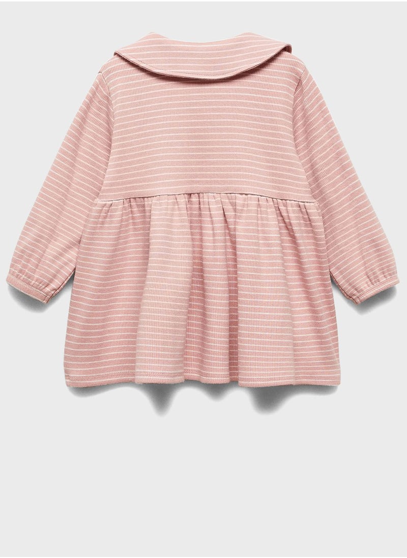MANGO - Kids Striped Dress - Image 1