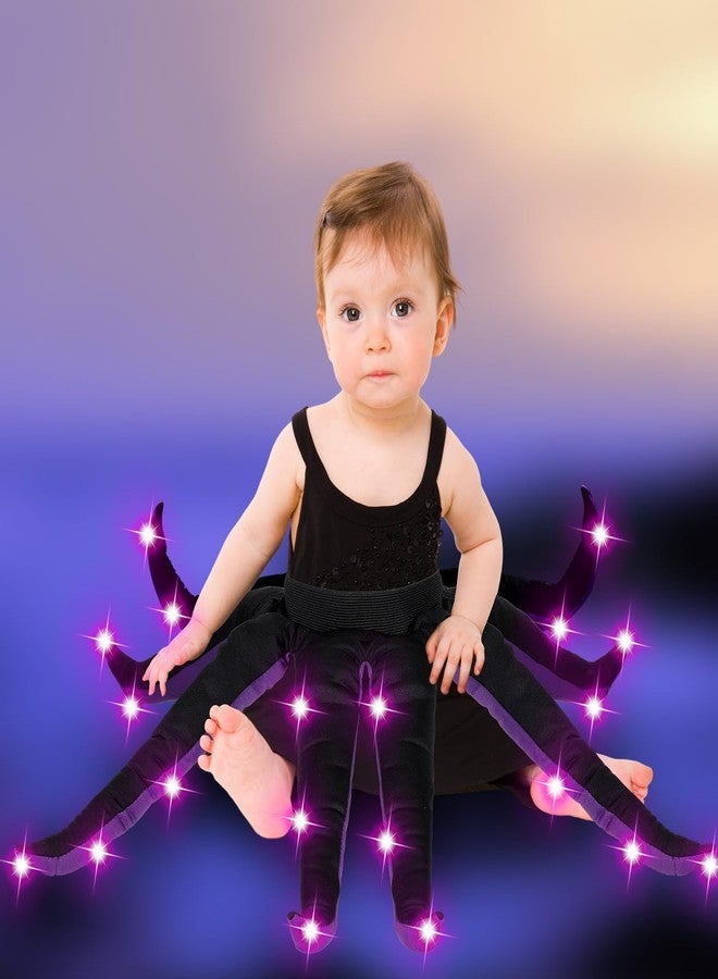 Funtery Halloween Octopus Costume Purple Tentacle Skirt with LED Funny Octopus Dress Sea Witch Mermaid Villain Cosplay - Image 4