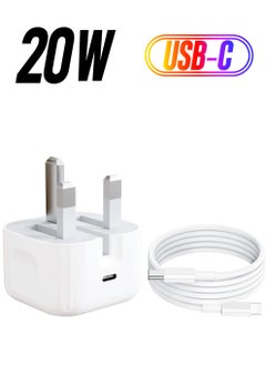 Apple 20W Usb-C Power Adapter Iphone 13 SERIES - Ipad Pro White