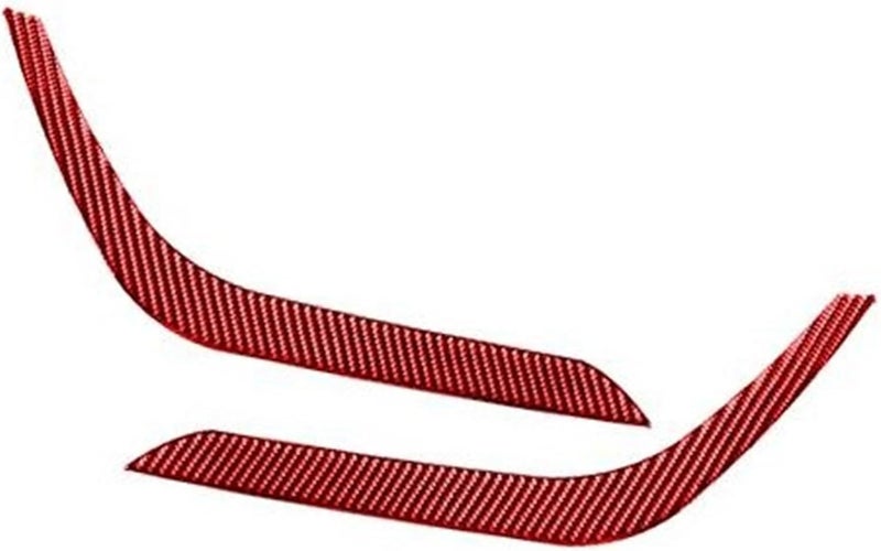 QASULER Carbon Fiber Headlight Eyelid Trim for Toyota Tundra - Image 1