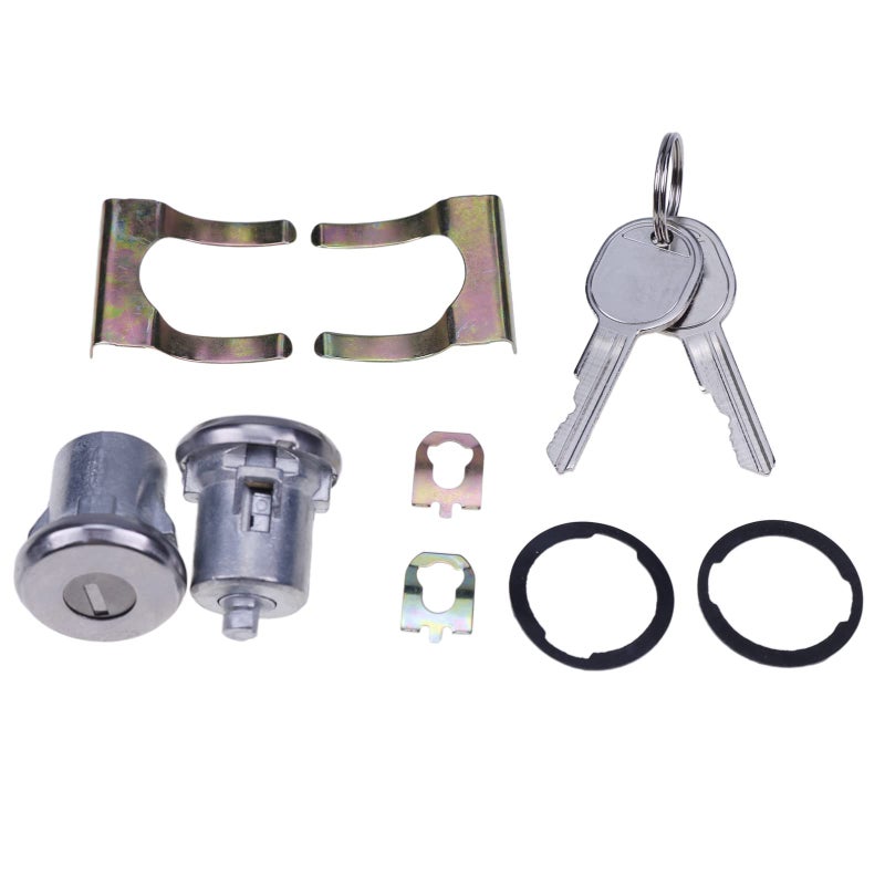 JZGRDN 2 Pair Door Lock Cylinder Set DL15800 DL15802 5070006 Compatible with Chevy Chevrolet GMC Truck SUV Oldsmobile DL7 D570A 2DLK1 2DLK12 DLK2 DLK3 - Image 2