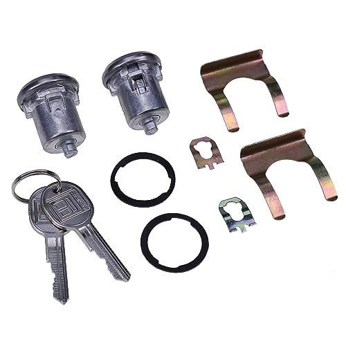 JZGRDN 2 Pair Door Lock Cylinder Set DL15800 DL15802 5070006 Compatible with Chevy Chevrolet GMC Truck SUV Oldsmobile DL7 D570A 2DLK1 2DLK12 DLK2 DLK3 - Image 5