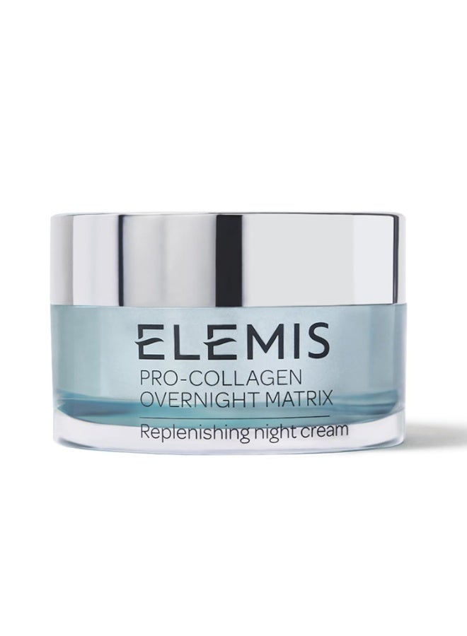ELEMIS Pro-Collagen Overnight Matrix | Wrinkle Smoothing Night Cream Deeply Hydrates, Smoothes, Firms, and Replenishes Stressed-Looking Skin - Image 1