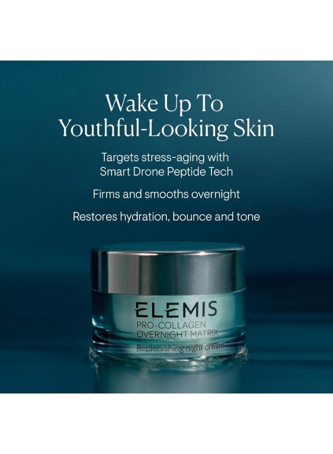 ELEMIS Pro-Collagen Overnight Matrix | Wrinkle Smoothing Night Cream Deeply Hydrates, Smoothes, Firms, and Replenishes Stressed-Looking Skin - Image 2