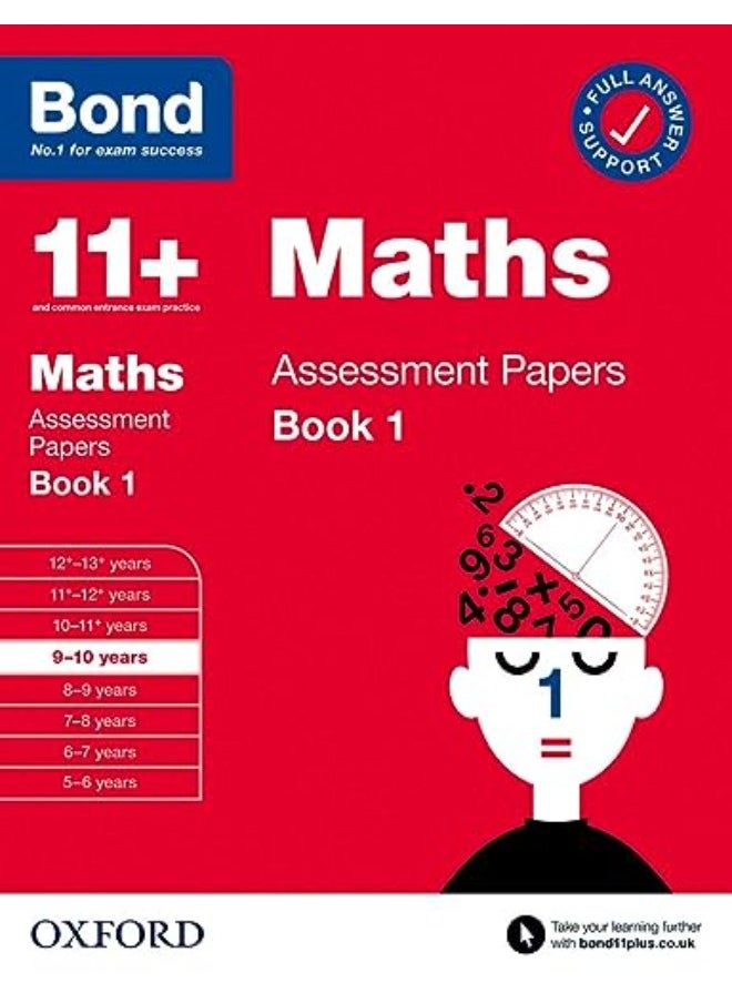 null - Bond 11+: Bond 11+ Maths Assessment Papers 9-10 yrs Book 1 - Image 1