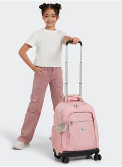 kipling Kipling New Zea Kids' Large Wheeled Backpack with 13 inch Laptop Protection Bridal Rose  - Image 4